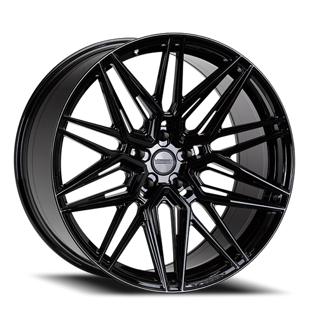 Vossen HF7 Gloss Black 20x9.5 +20 5x120mm 72.56mm– Wheelwiz