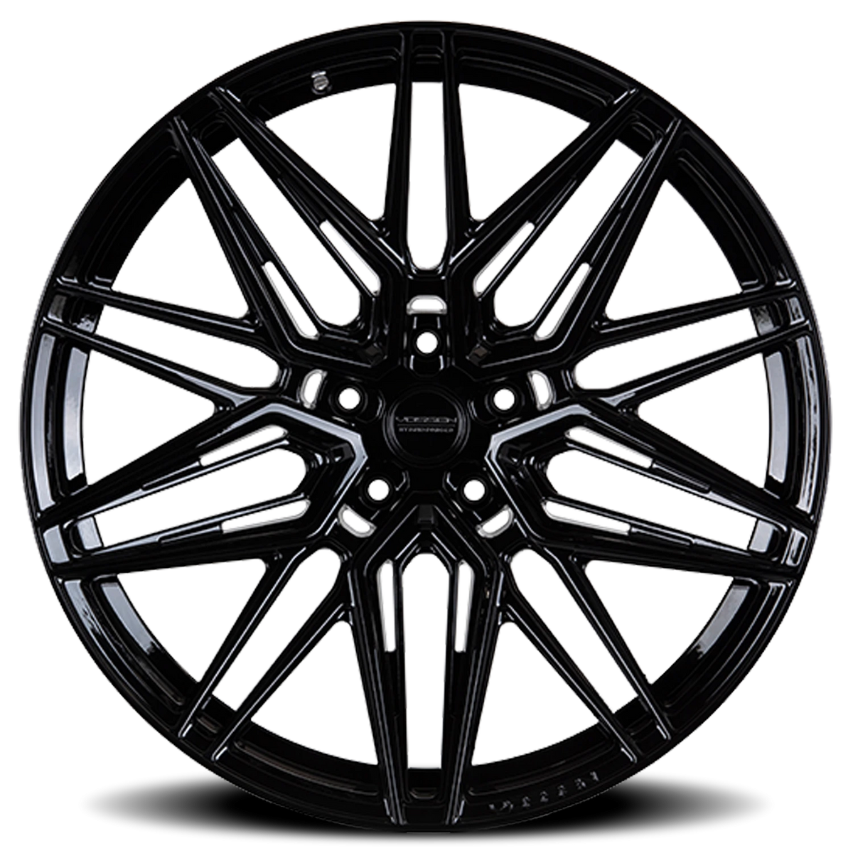Vossen HF7 Gloss Black 21x9.5 +35 5x114mm 64.1mm - Wheelwiz