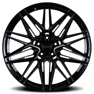 Vossen HF7 Gloss Black 22x10 +20 5x130mm 84.1mm