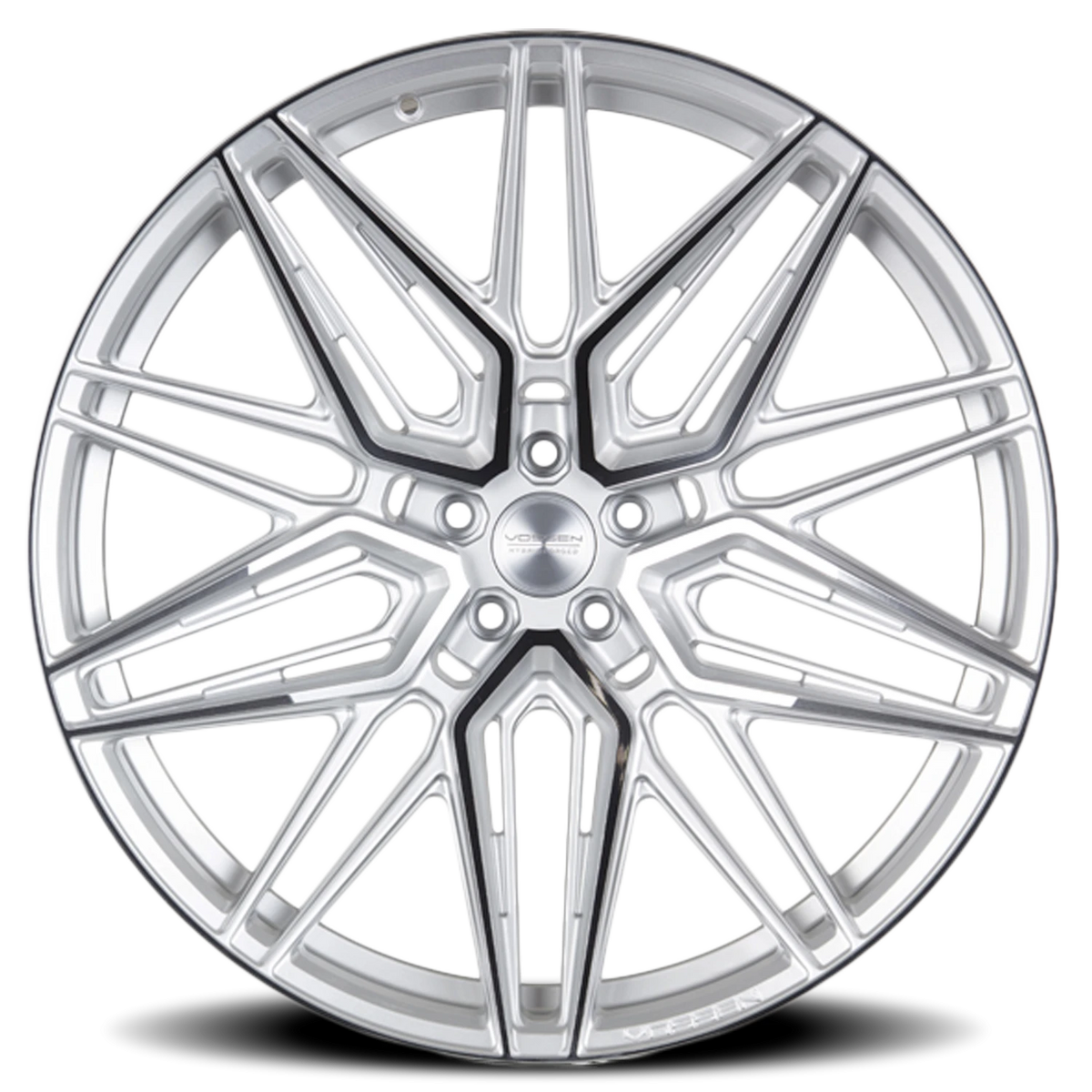 Vossen HF7 Silver Polished 21x9 +25 5x112mm 66.5mm
