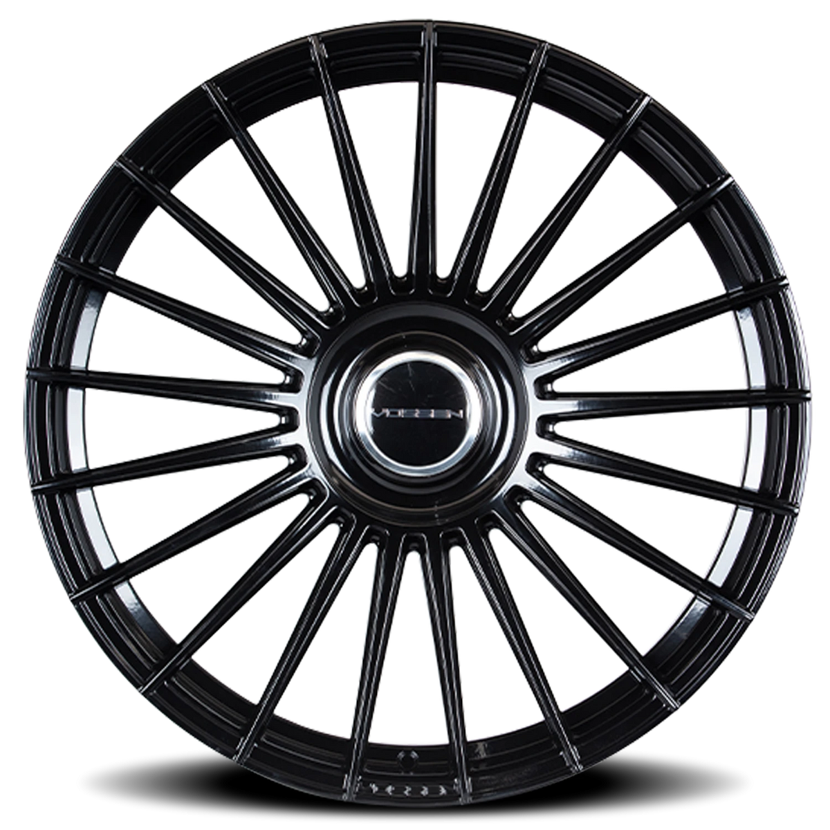 Vossen HF8 Gloss Black 22x10.5 +20 5x130mm 84.1mm