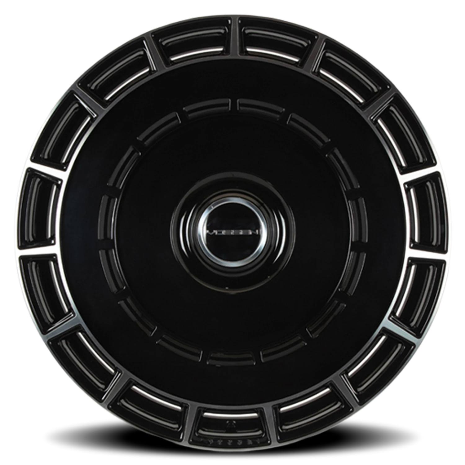 Vossen HF9 Gloss Black Polished 24x10 +25 6x135mm 87.1mm - Wheelwiz