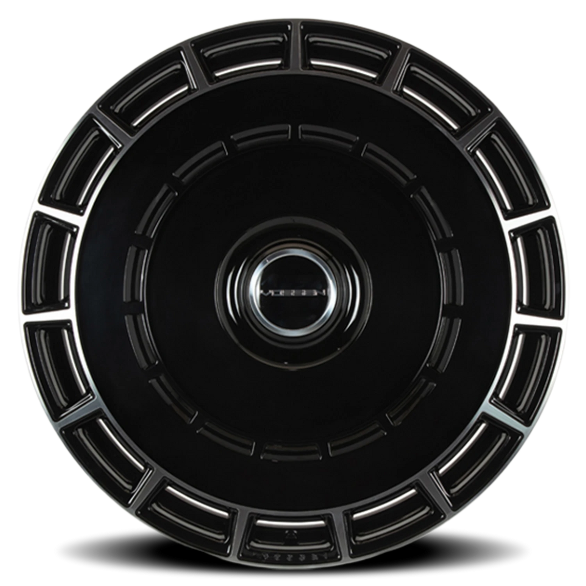 Vossen HF9 Gloss Black Polished 26x10 +25 6x139.7mm 106.1mm - Wheelwiz