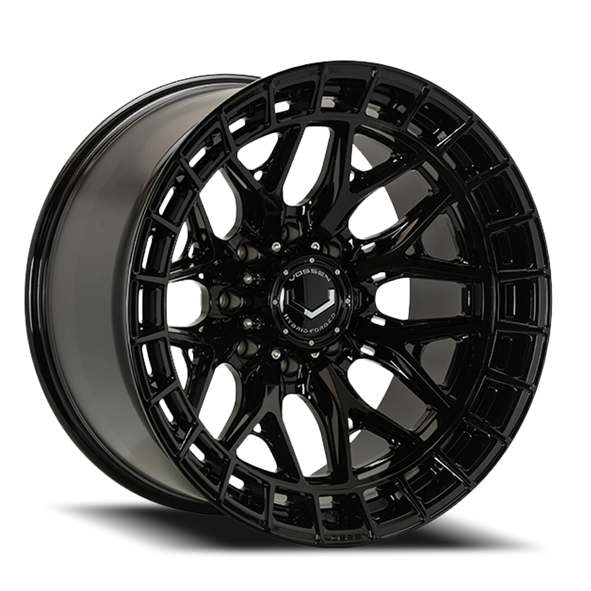 Vossen HFX1 Gloss Black 24x12 -44 8x180mm 124.3mm