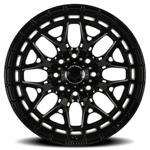 Vossen HFX1 Gloss Black 22x10 -18 8x170mm 125.1mm