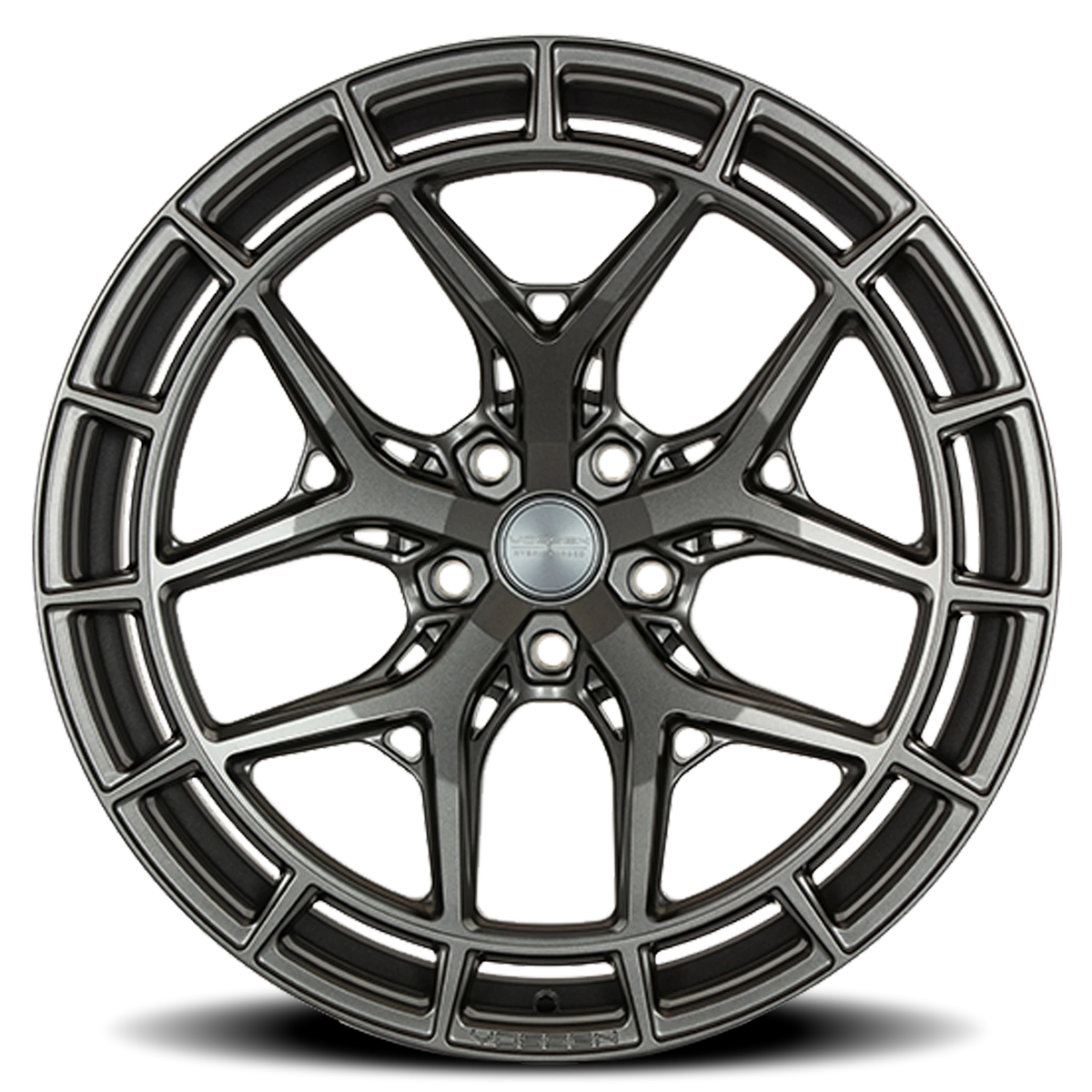 Vossen HFX1 Matte Gunmetal 20x10 -18 5x127mm 71.5mm