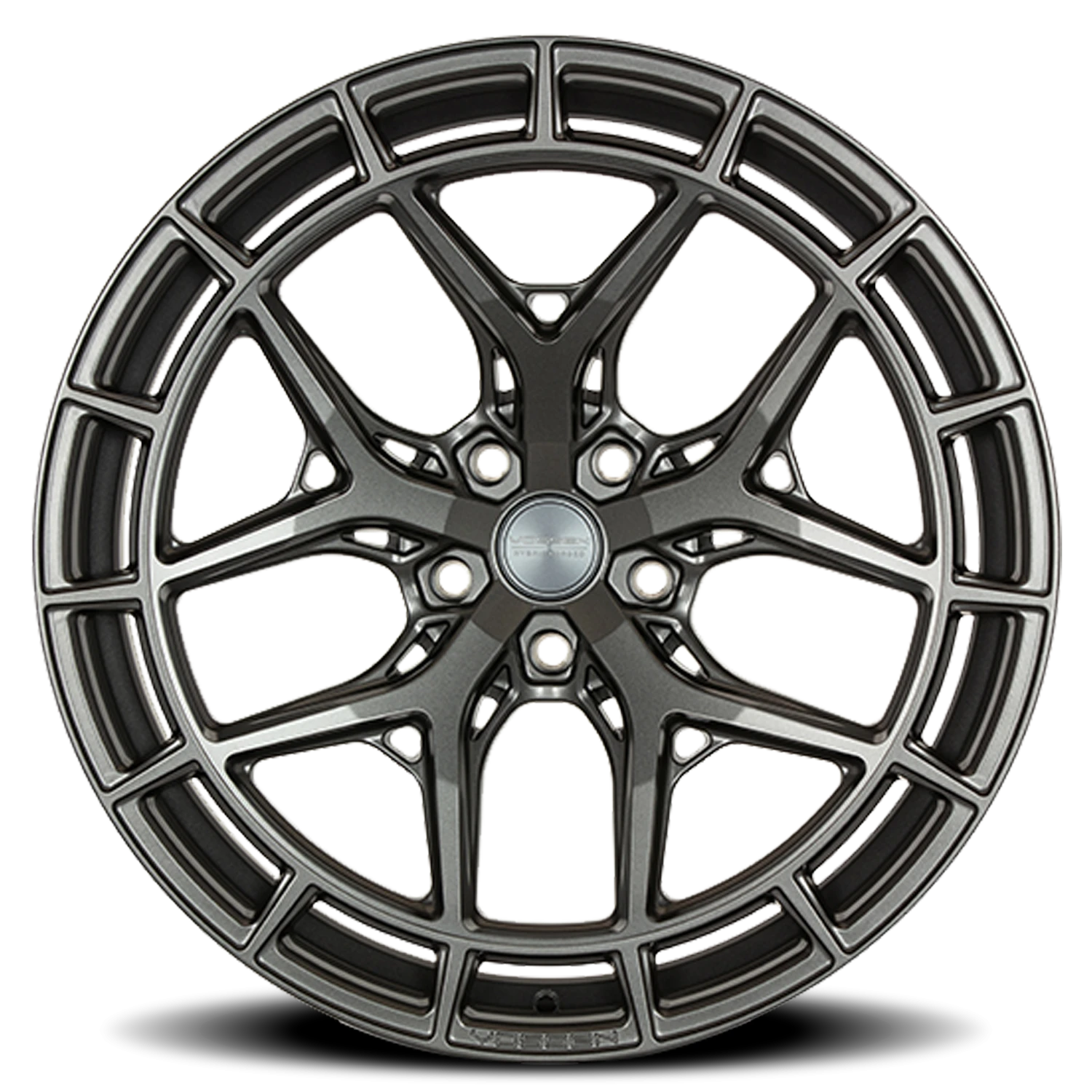 Vossen HFX1 Matte Gunmetal 22x10 -18 5x127mm 71.5mm
