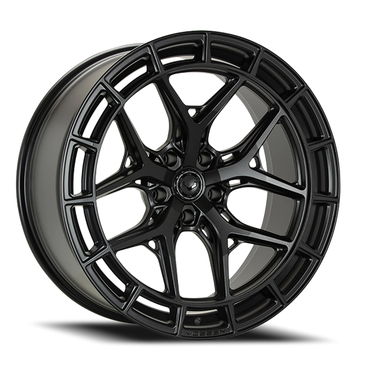 Vossen HFX1 Satin Black 22x10 -18 5x127mm 71.5mm