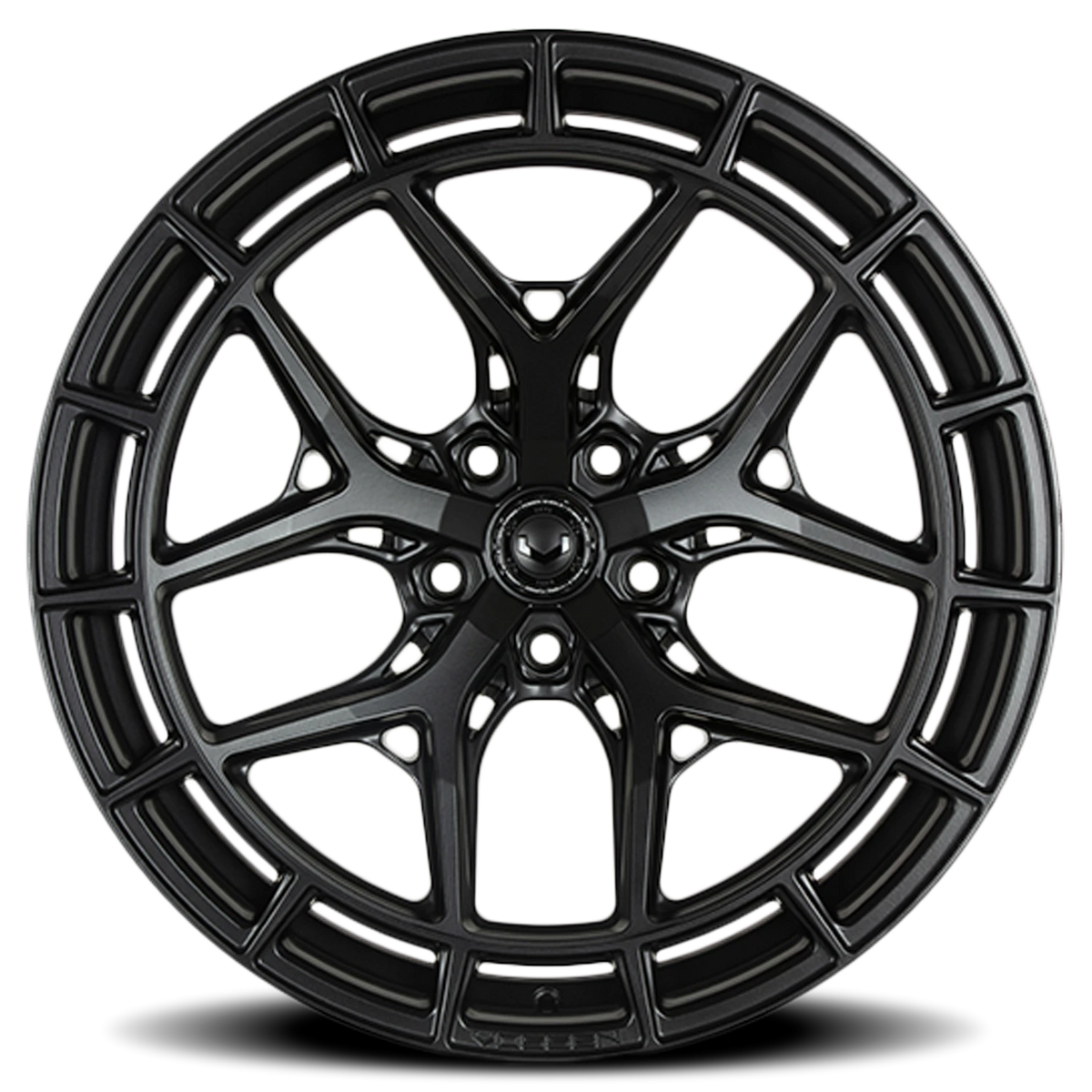 Vossen HFX1 Satin Black 22x10 -18 5x127mm 71.5mm