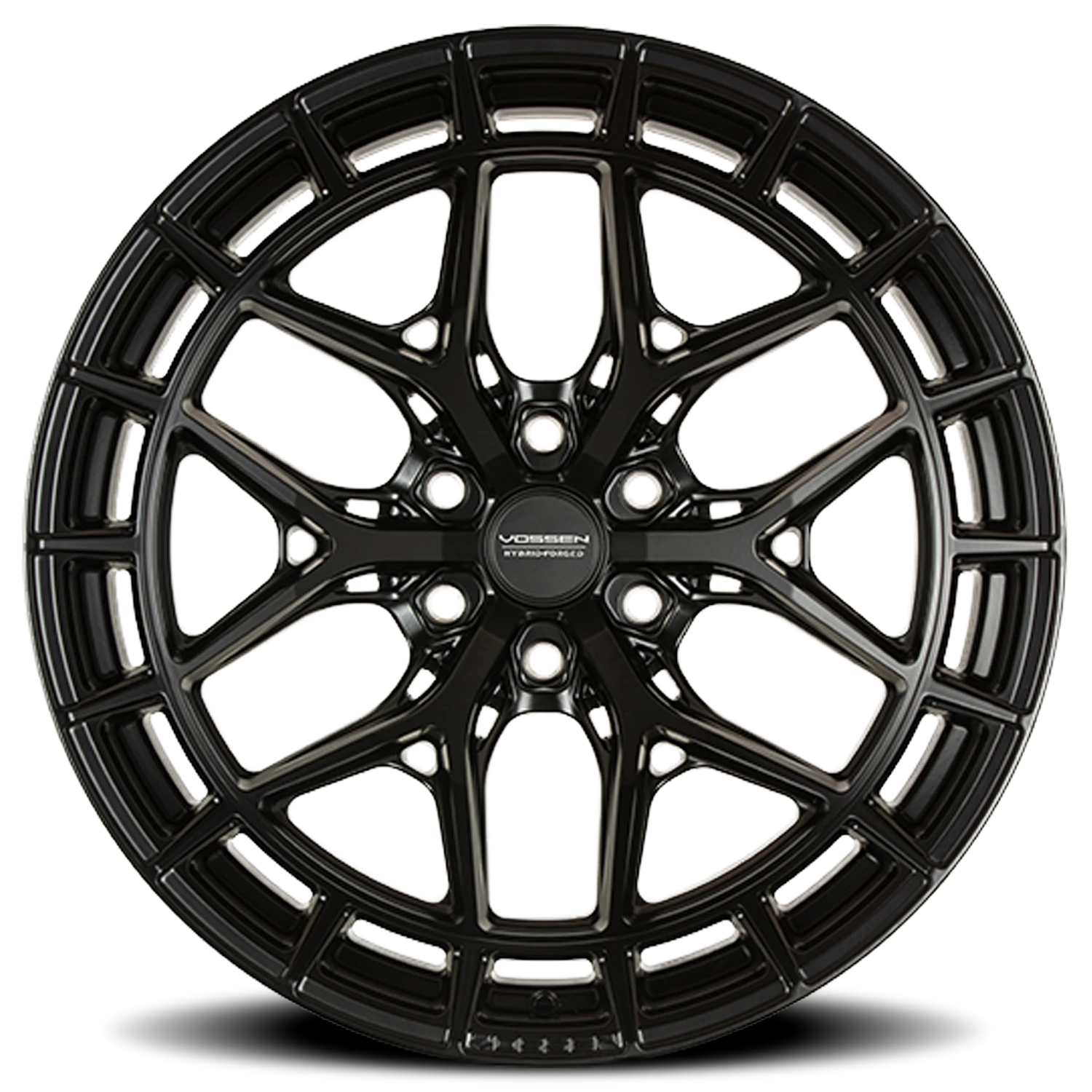 Vossen HFX1 Satin Black 22x9.5 +30 6x135mm 87.1mm - Wheelwiz