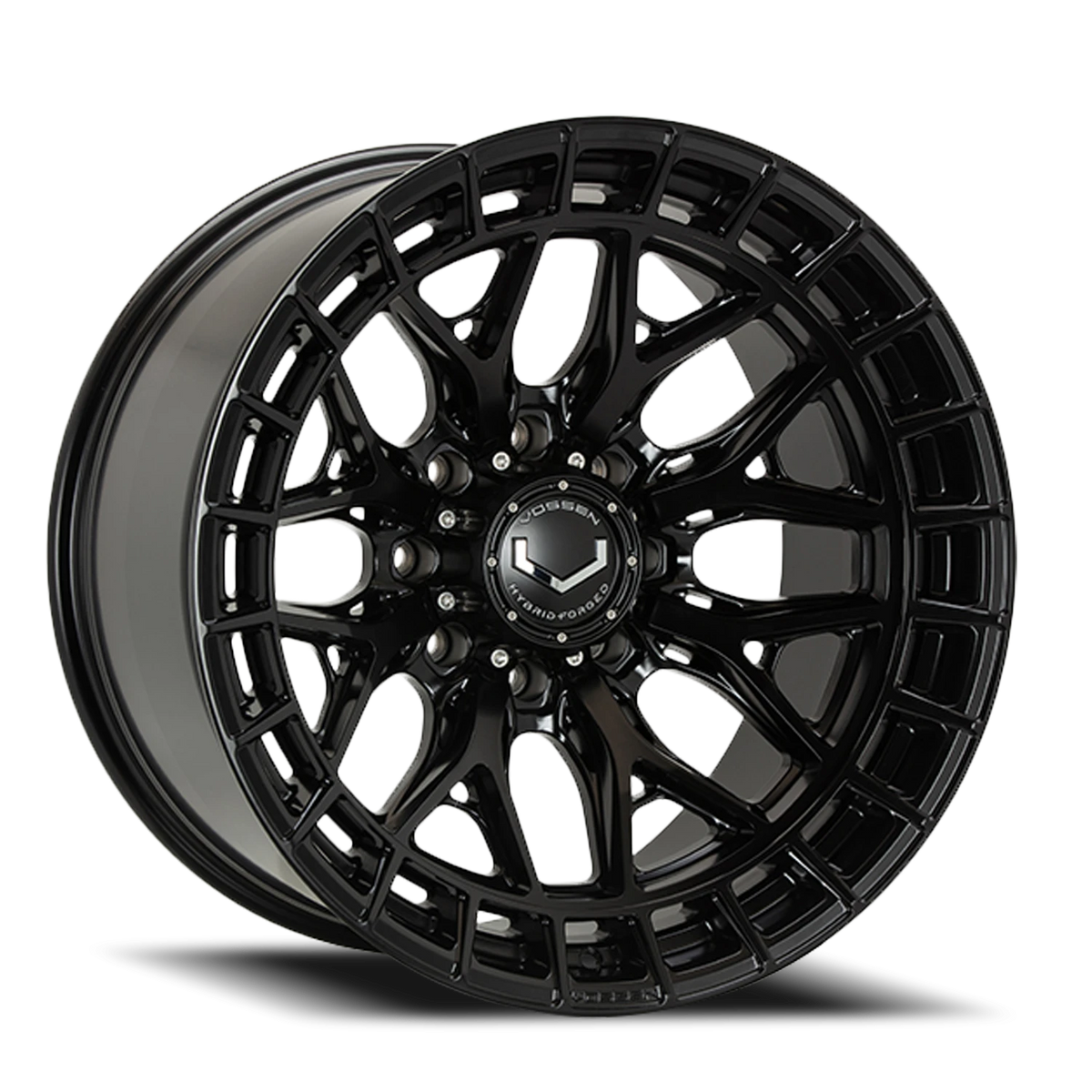 Vossen HFX1 Satin Black 22x10 -18 8x170mm 125.1mm