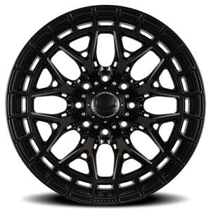 Vossen HFX1 Satin Black 22x12 -44 8x180mm 124.3mm