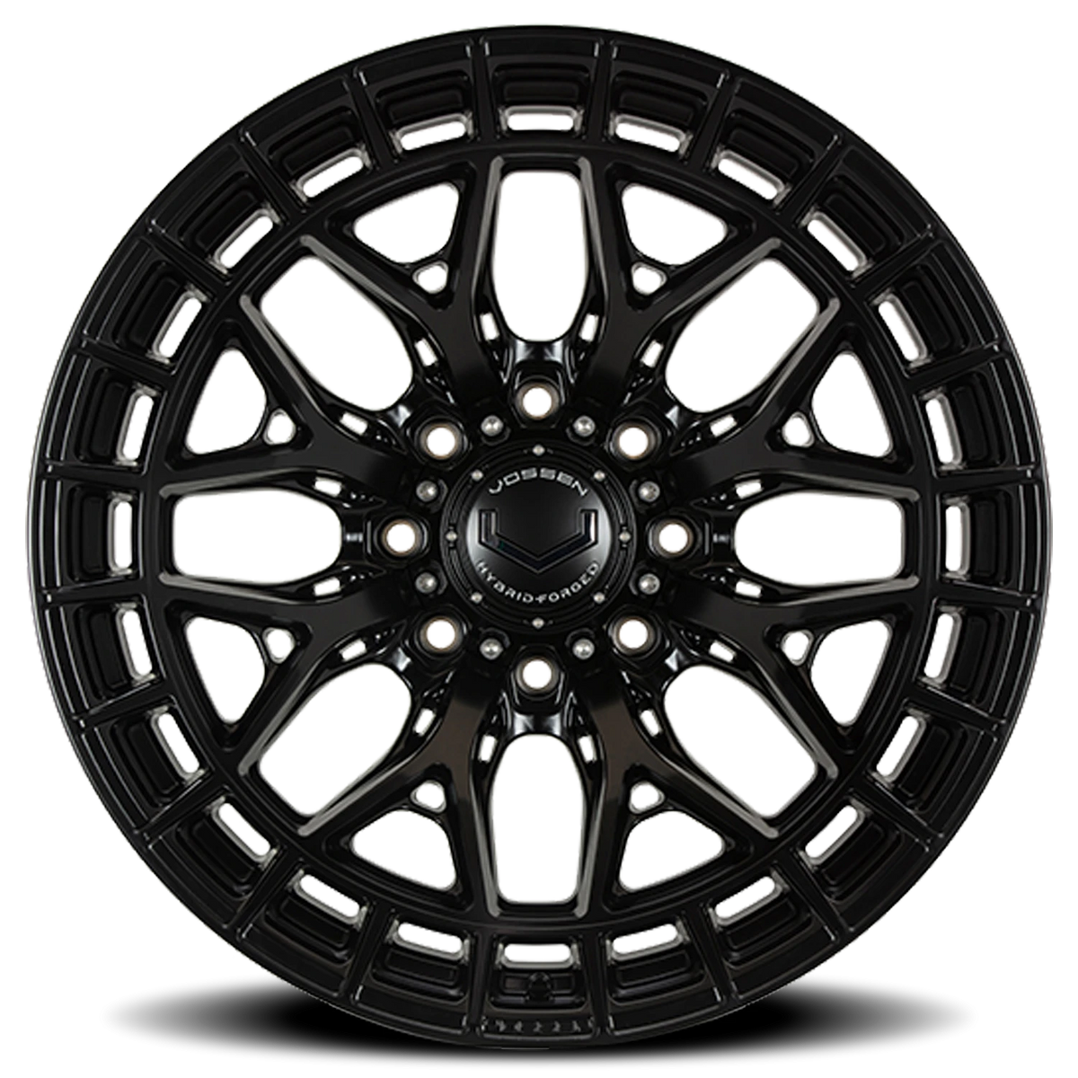 Vossen HFX1 Satin Black 24x12 -44 8x165.1mm 125.1mm