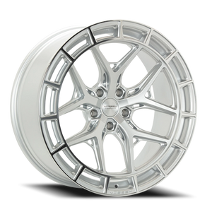 Vossen HFX1 Silver Polished 21x9 +25 5x112mm 66.5mm - Wheelwiz