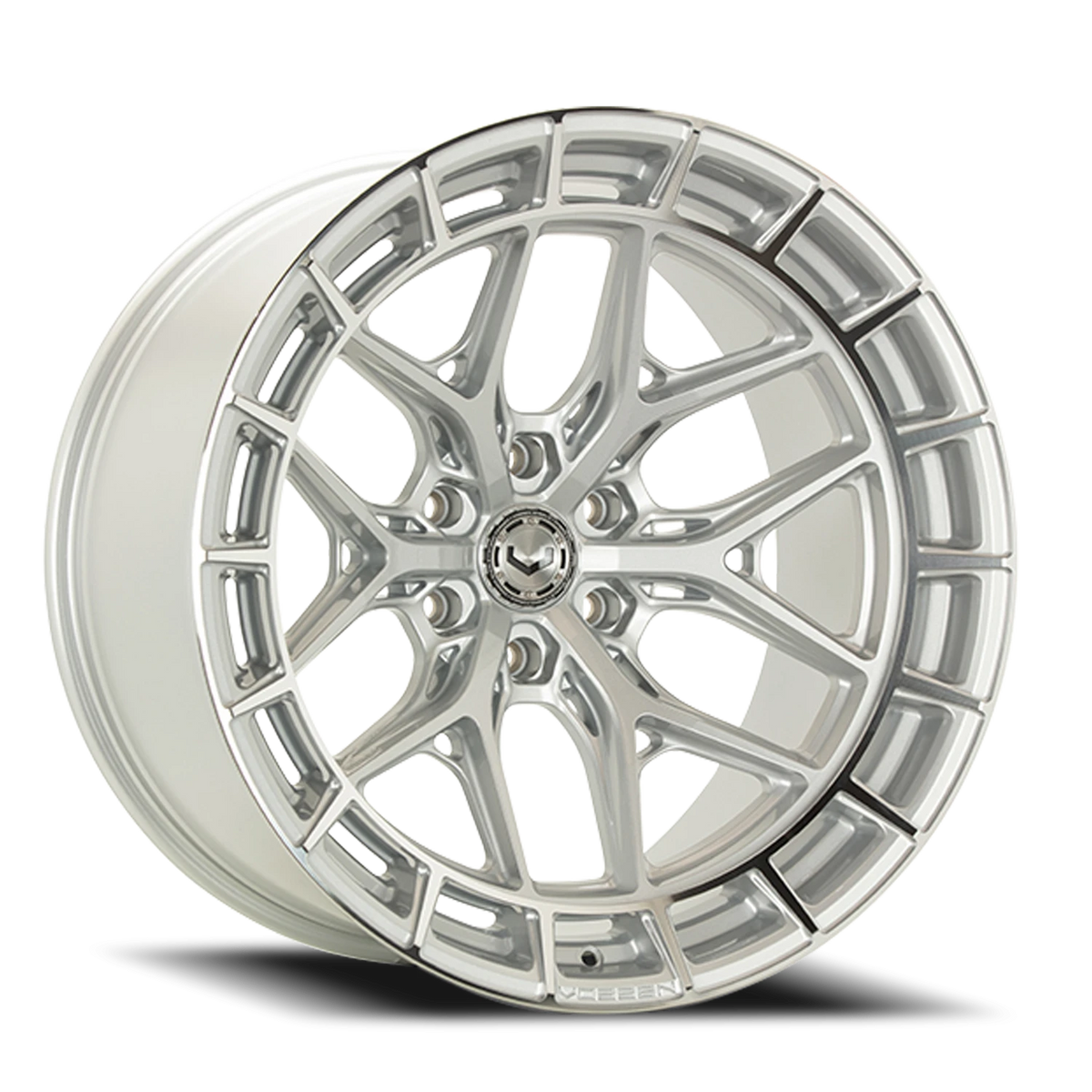 Vossen HFX1 Silver Polished 20x10 -18 6x135mm 87.1mm
