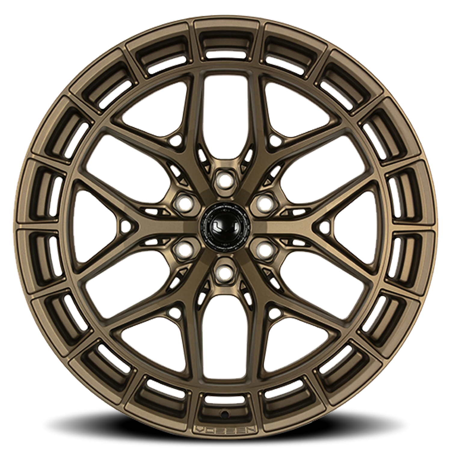 Vossen HFX1 Terra Bronze 22x10 -18 6x135mm 87.1mm
