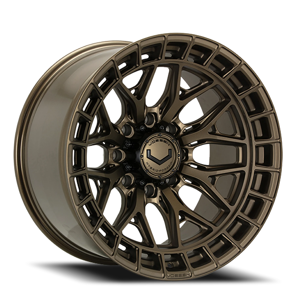 Vossen HFX1 Terra Bronze 18x9 0 8x170mm 125.1mm - Wheelwiz