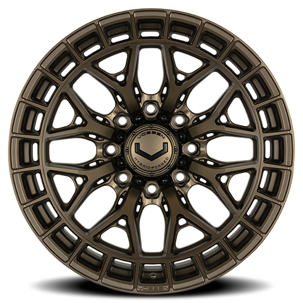 Vossen HFX1 Terra Bronze 18x9 +18 8x170mm 125.1mm - Wheelwiz