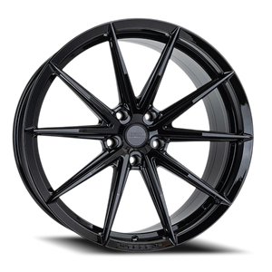 Vossen HFX2 Gloss Black 22x10.5 +20 5x130mm 84.1mm - Wheelwiz