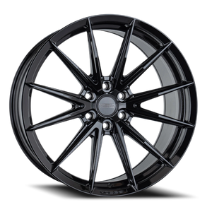 Vossen HFX2 Gloss Black 20x9.5 +15 6x135mm 87.1mm - Wheelwiz