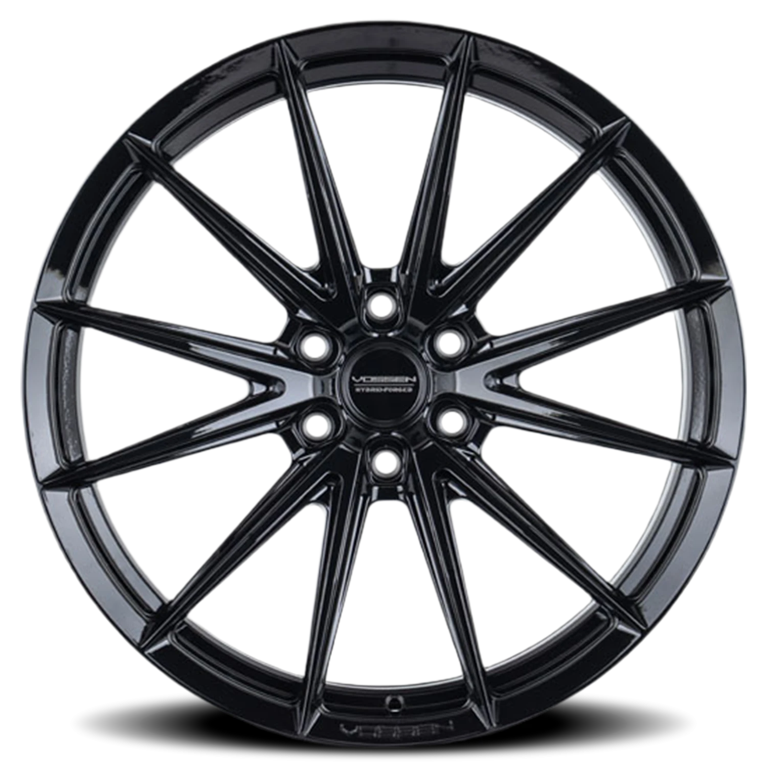 Vossen HFX2 Gloss Black 24x10 +35 6x135mm 87.1mm - Wheelwiz