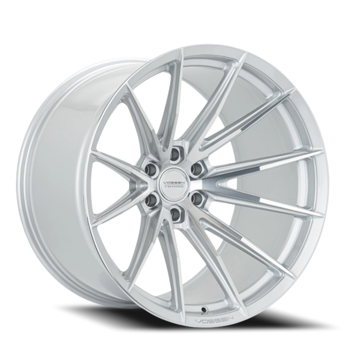 Vossen HFX2 Silver Polished 22x10 -18 6x135mm 87.1mm - Wheelwiz