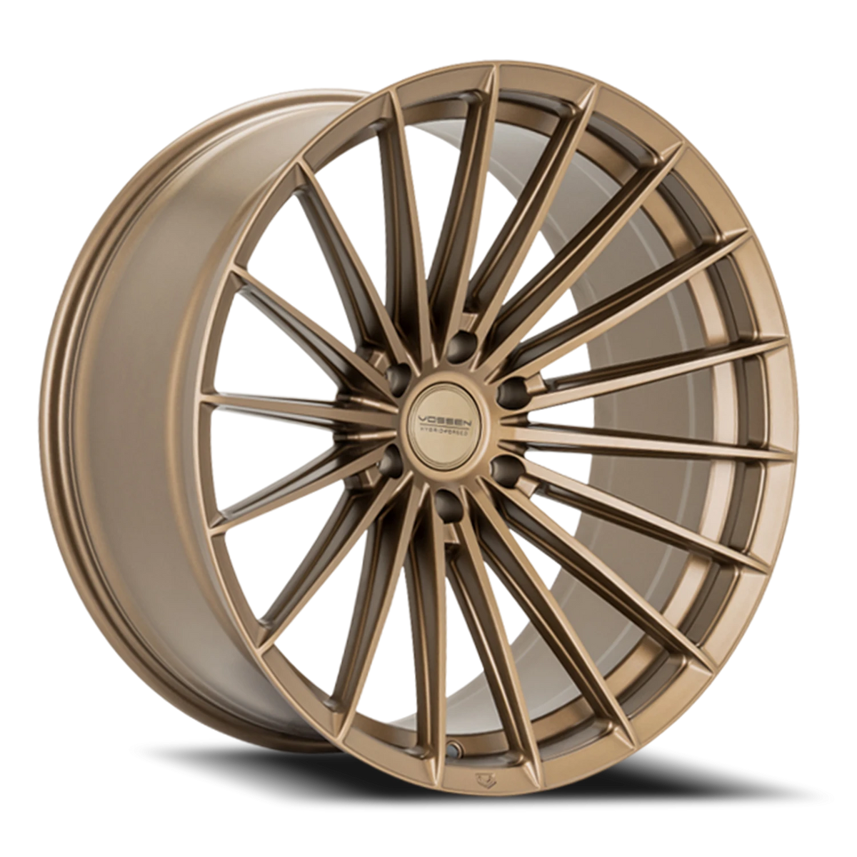 Vossen HFX4 Satin Bronze 22x10 -18 6x135mm 87.1mm - Wheelwiz