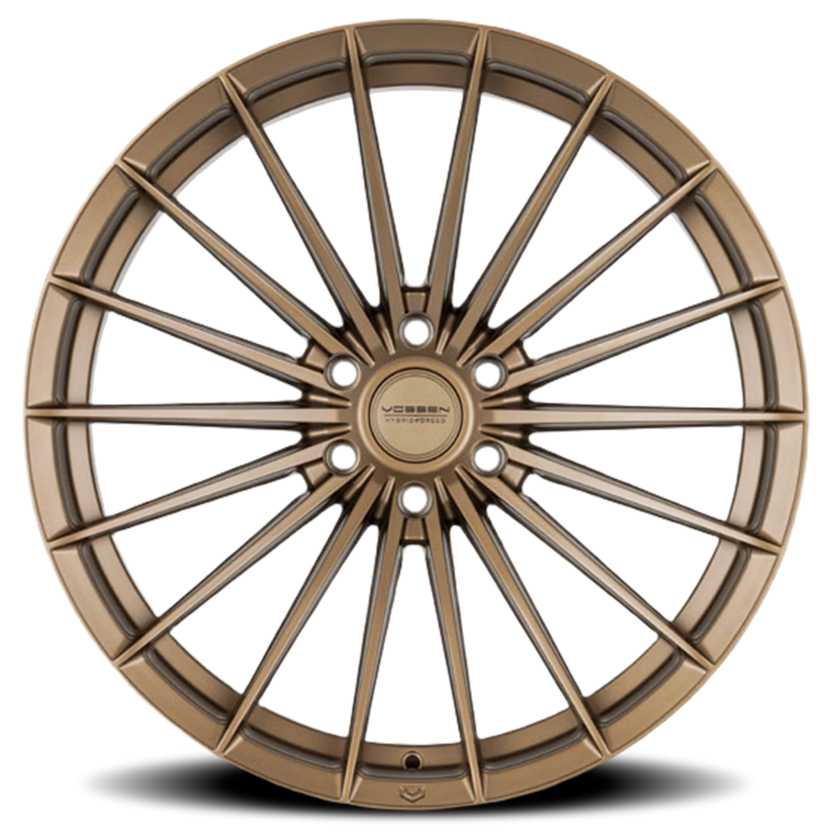 Vossen HFX4 Satin Bronze 20x9.5 +30 6x139.7mm 106.1mm - Wheelwiz
