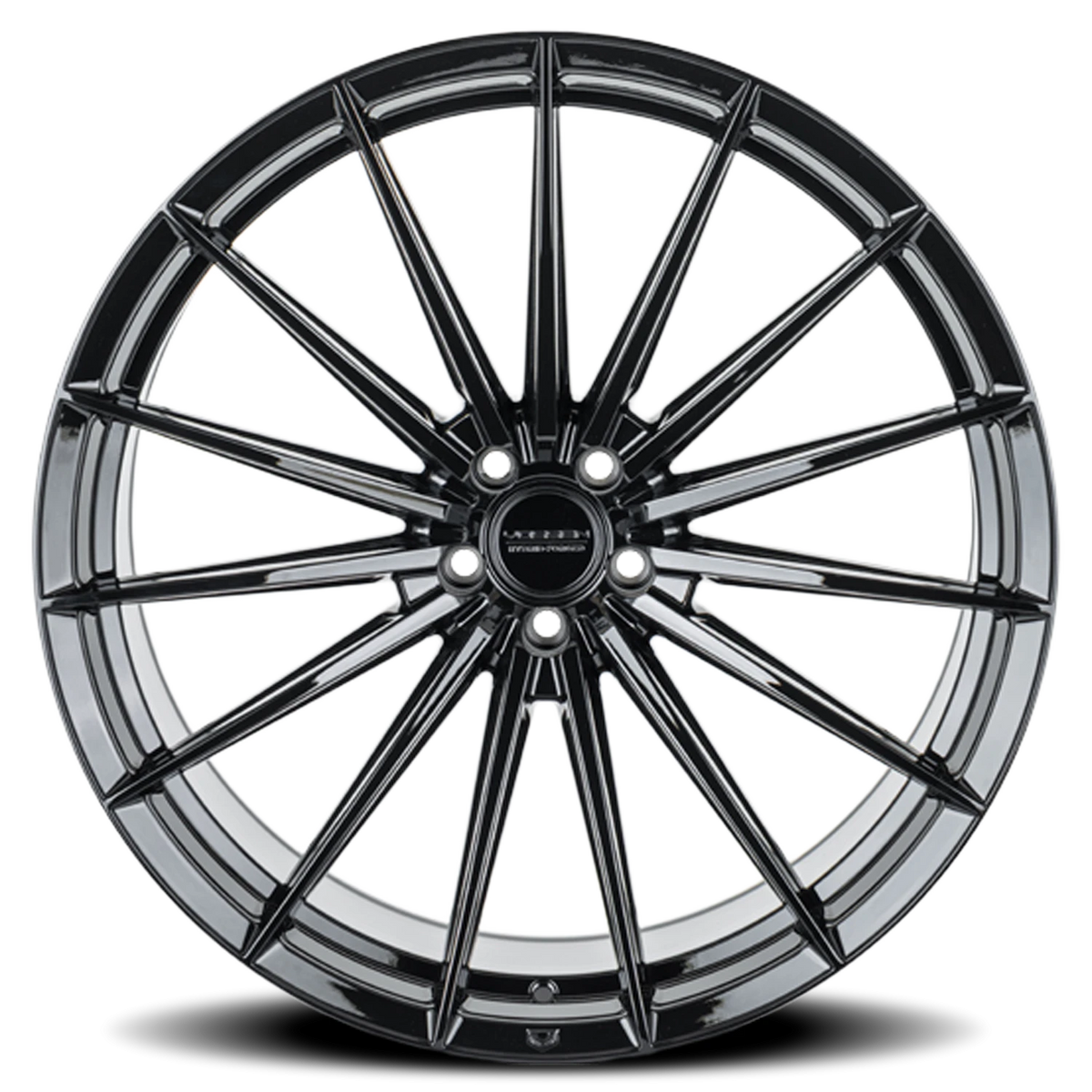 Vossen HFX4 Gloss Black 22x10.5 +20 5x130mm 84.1mm - Wheelwiz