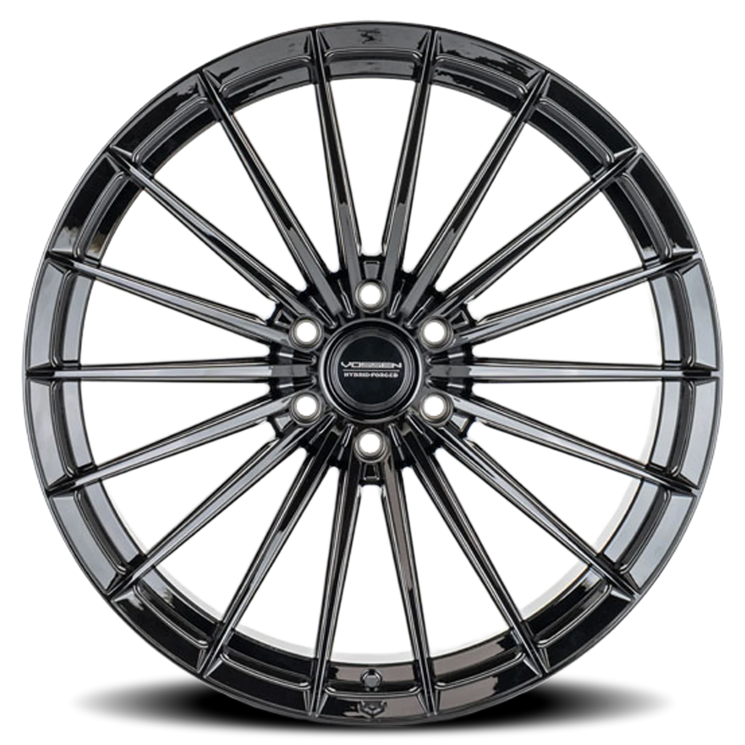 Vossen HFX4 Gloss Black 20x9.5 +15 6x135mm 87.1mm - Wheelwiz