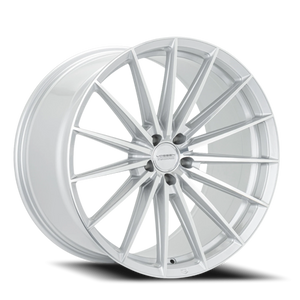 Vossen HFX4 Silver Polished 22x9 +25 5x112mm 66.5mm - Wheelwiz