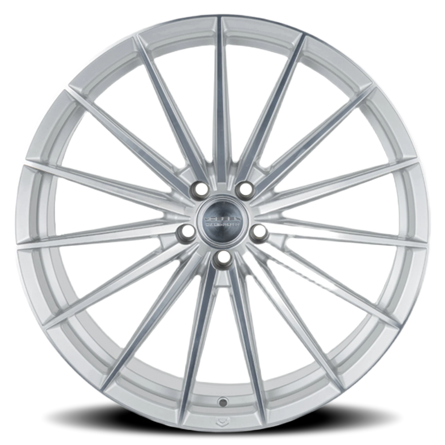 Vossen HFX4 Silver Polished 20x9 +25 5x112mm 66.5mm - Wheelwiz