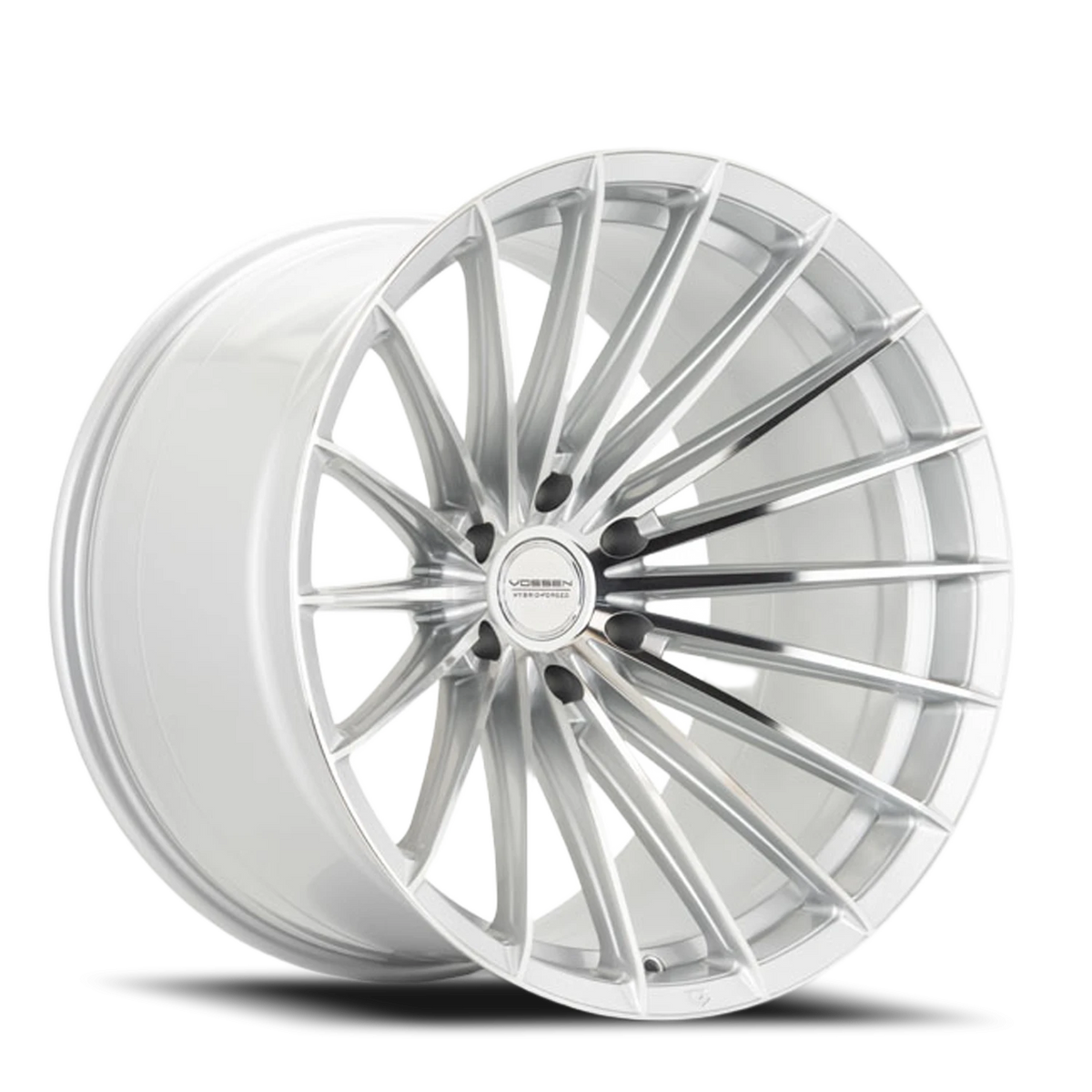 Vossen HFX4 Silver Polished 18x9 0 6x135mm 87.1mm - Wheelwiz