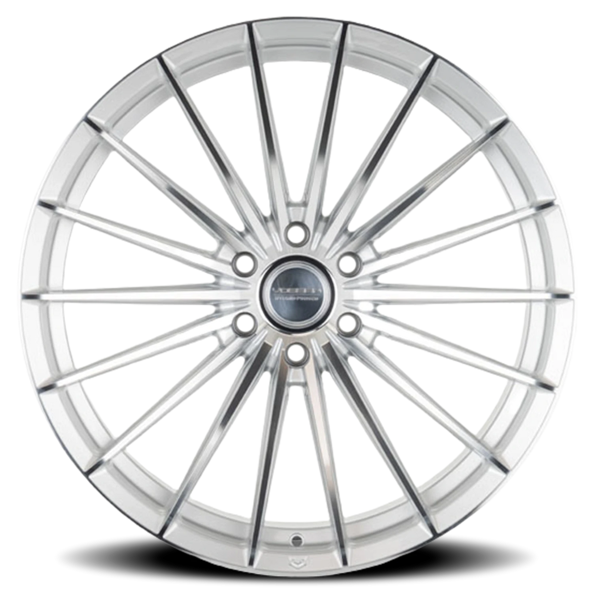 Vossen HFX4 Silver Polished 22x9.5 +20 6x139.7mm 106.1mm - Wheelwiz