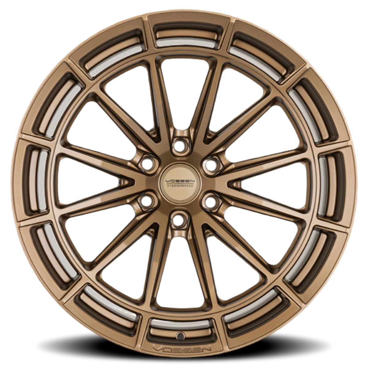 Vossen HFX5 Satin Bronze 20x9.5 +15 6x139.7mm 106.1mm - Wheelwiz
