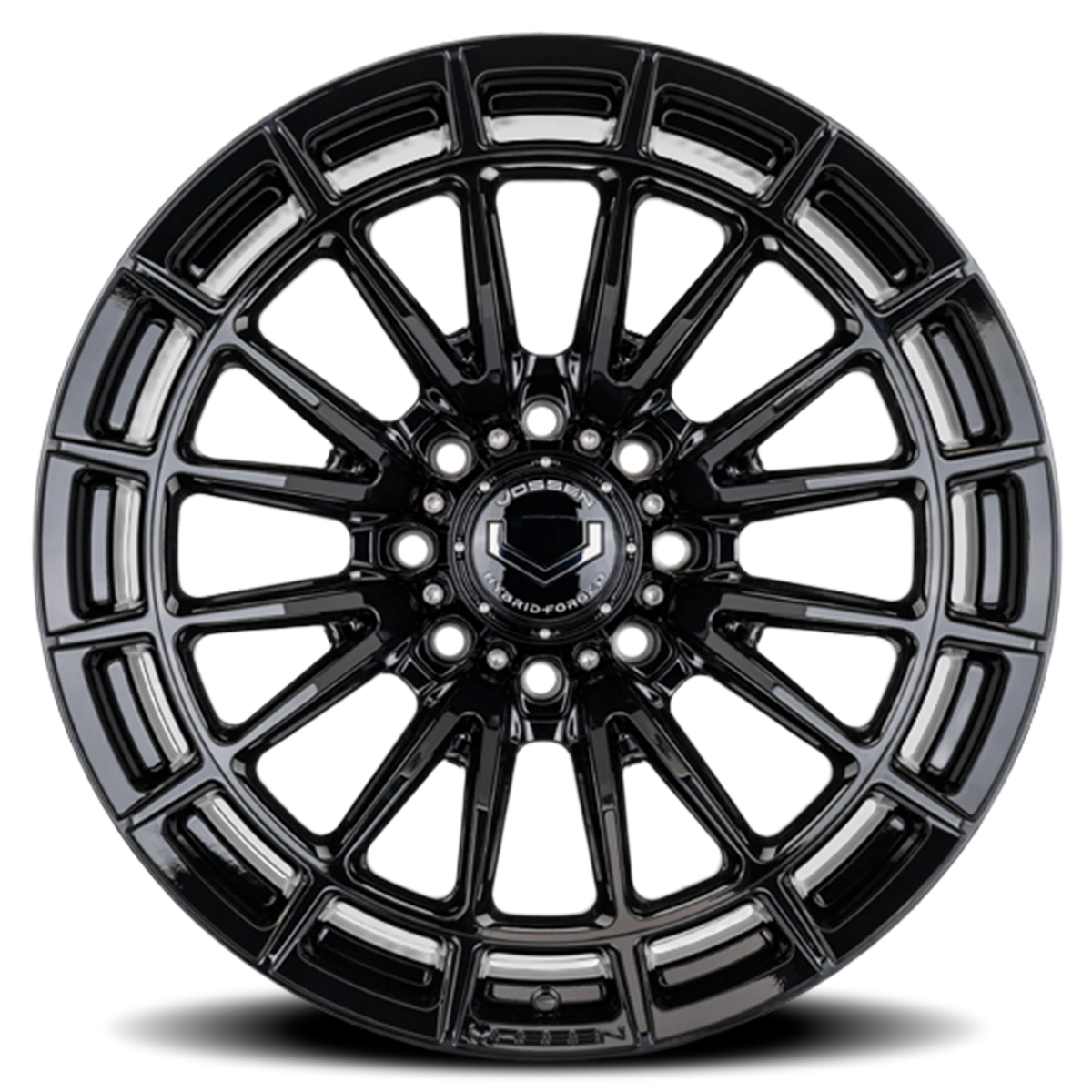 Vossen HFX5 Gloss Black 22x10 -18 8x165.1mm 125.1mm - Wheelwiz