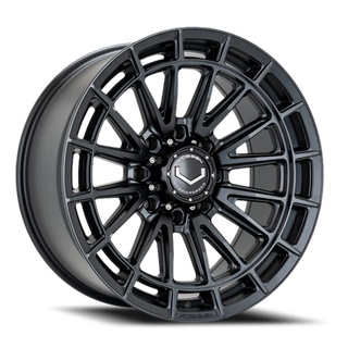 Vossen HFX5 Satin Black 22x12 -44 8x180mm 124.3mm