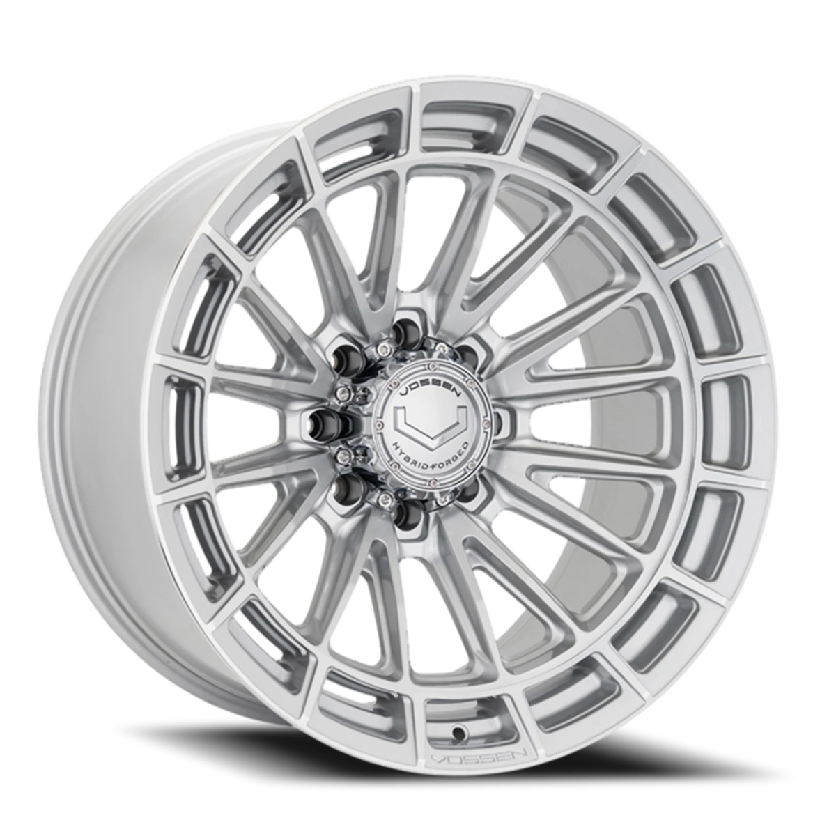 Vossen HFX5 Silver Polished 20x9 +18 8x180mm 124.3mm - Wheelwiz