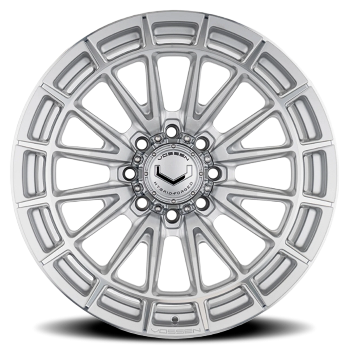 Vossen HFX5 Silver Polished 20x9 +18 8x170mm 125.1mm - Wheelwiz