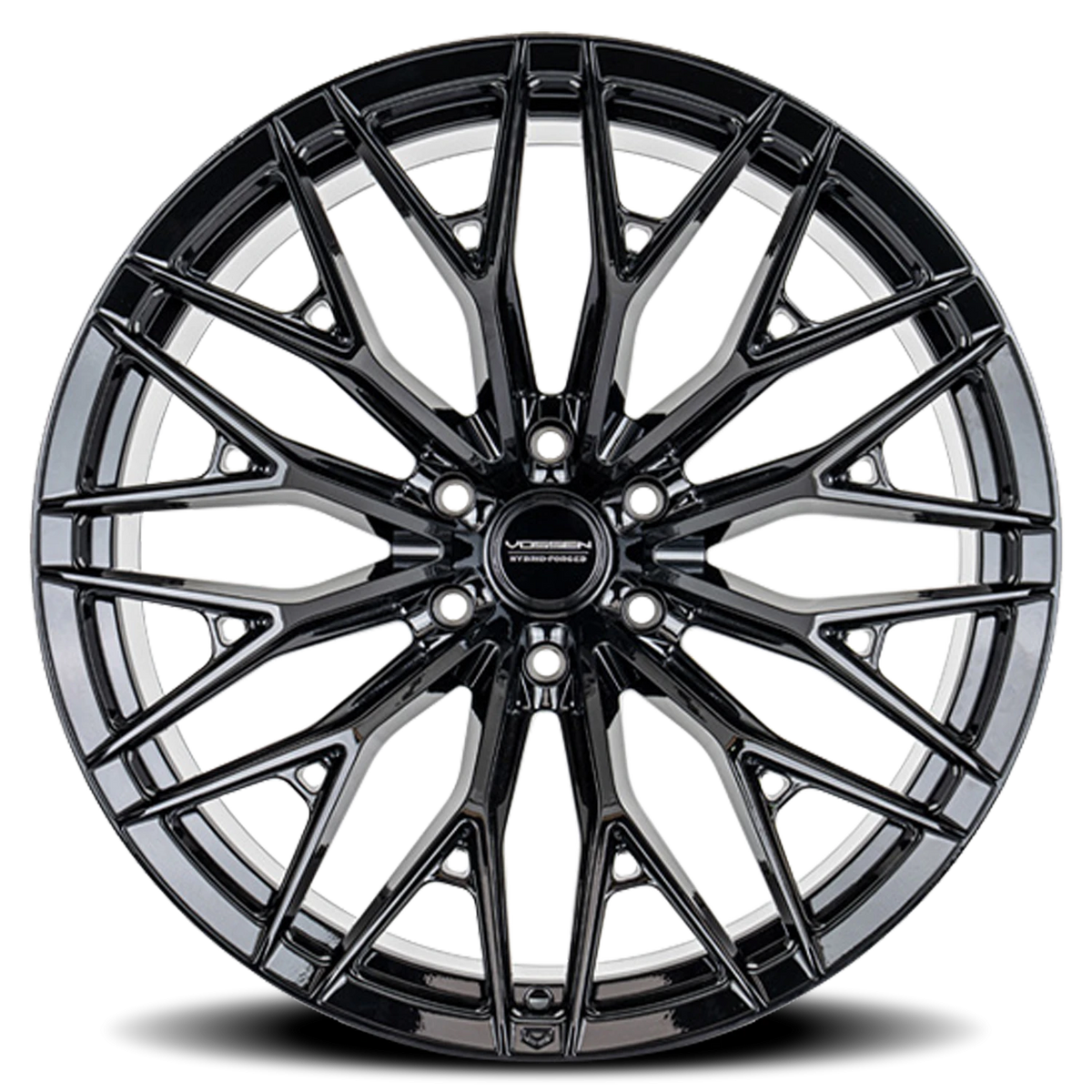 Vossen HFX6 Gloss Black 17x9 0 6x139.7mm 106.1mm - Wheelwiz