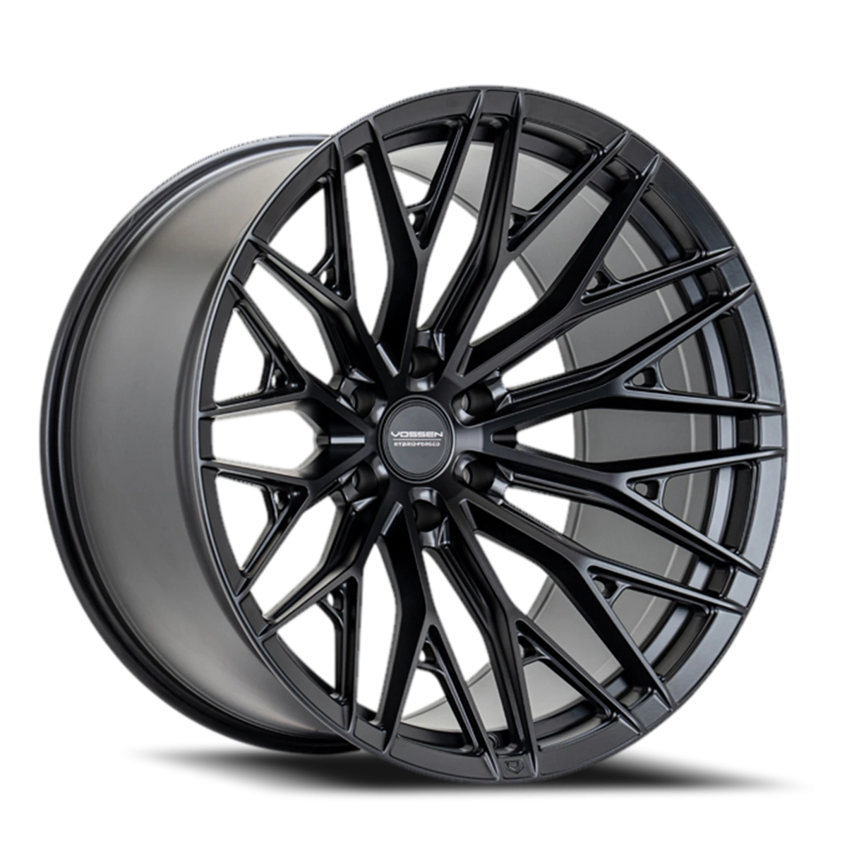 Vossen HFX6 Satin Black 22x9.5 +20 6x139.7mm 106.1mm - Wheelwiz