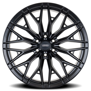 Vossen HFX6 Satin Black 22x12 -44 6x139.7mm 106.1mm - Wheelwiz