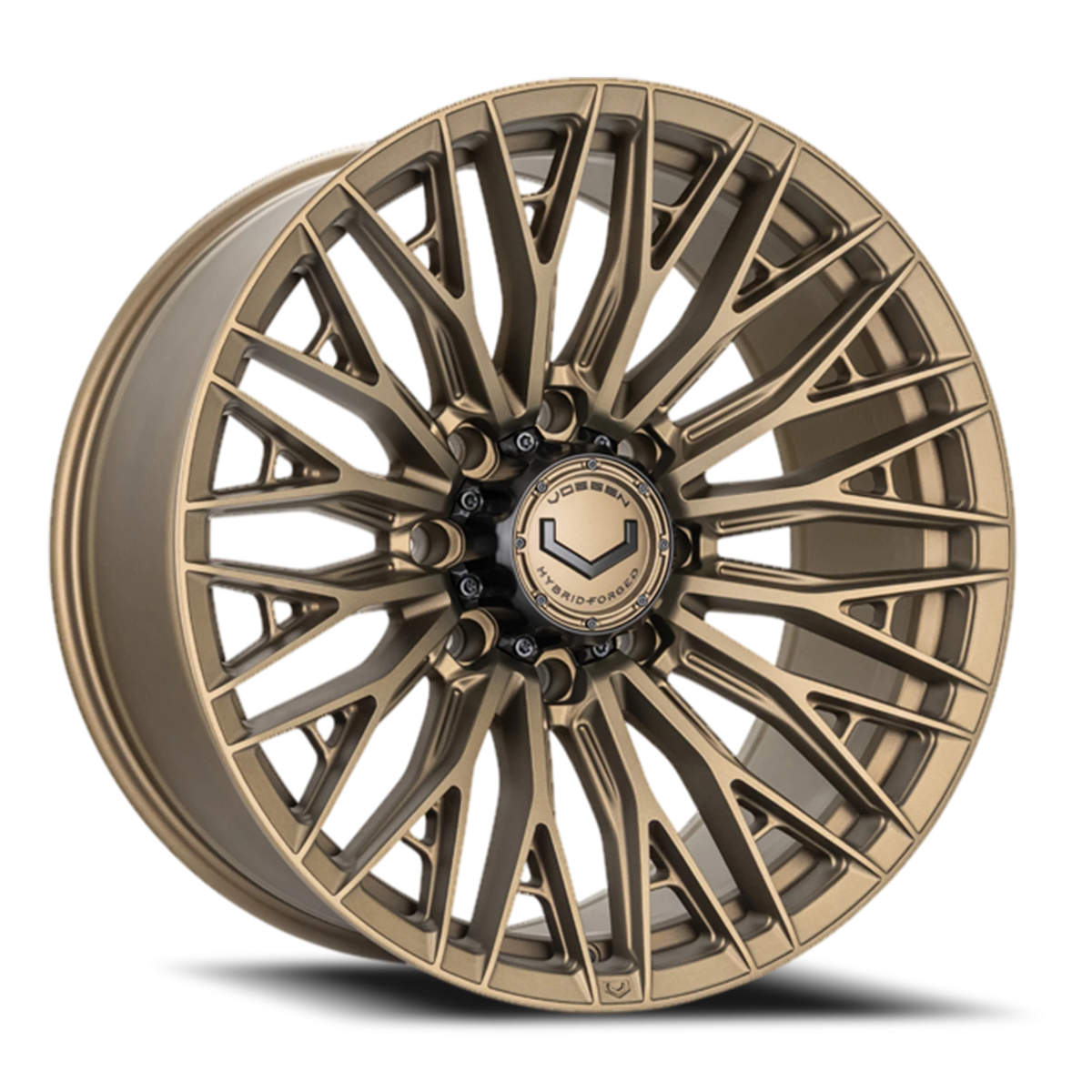 Vossen HFX6 Terra Bronze 22x12 -44 8x180mm 124.3mm - Wheelwiz