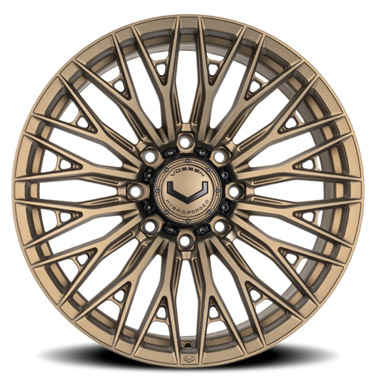 Vossen HFX6 Terra Bronze 22x12 -44 8x170mm 125.1mm - Wheelwiz