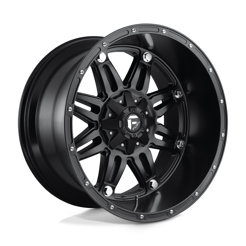 Fuel Offroad D531 HOSTAGE Matte Black 22x12 -44 8x180mm 124.2mm - WheelWiz