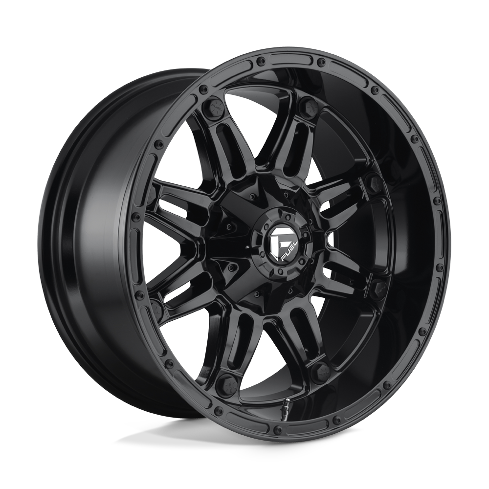 Fuel Offroad D625 HOSTAGE Gloss Black 18x9 +01 6x135|6x139.7mm 106.1mm - WheelWiz