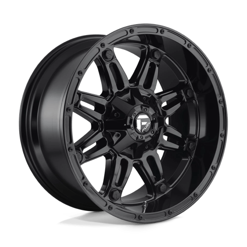 Fuel Offroad D625 HOSTAGE Gloss Black 17x9 +1 6x135|6x139.7mm 106.1mm - Wheelwiz