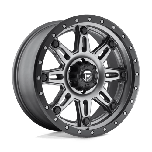 Fuel Offroad D568 HOSTAGE III Matte Gunmetal Black Bead Ring 20x9 +1 6x135mm 87.1mm - Wheelwiz