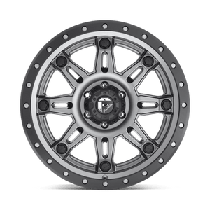 Fuel Offroad D568 HOSTAGE III Matte Gunmetal Black Bead Ring 20x9 +1 5x150mm 110.1mm - Wheelwiz