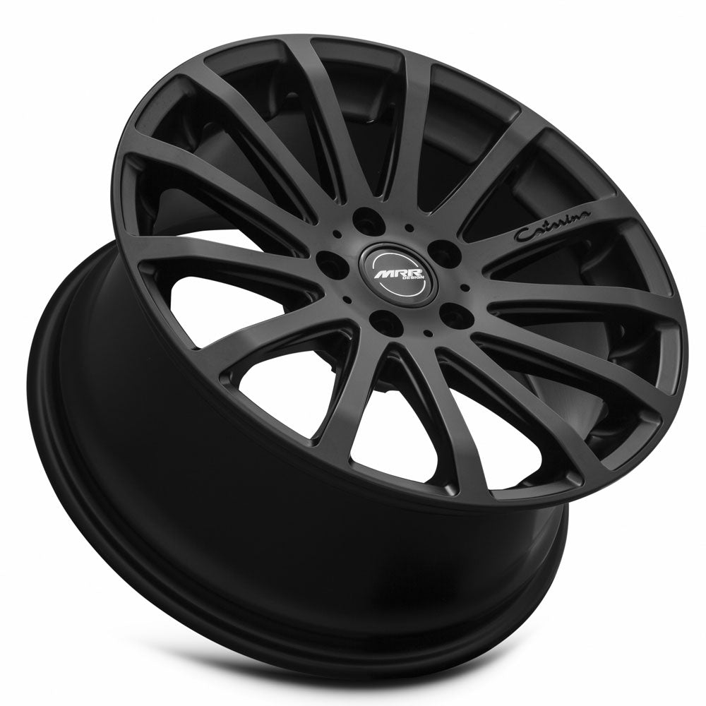 MRR HR9 Matte Black 18x8.5 +35 5x114.3mm 73.1mm - Wheelwiz